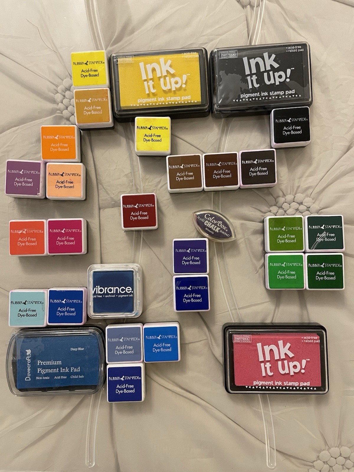Delta Creative Rubber Lot Stampede Ink Pad Crafts Ink It Up Colorbox Colors Art