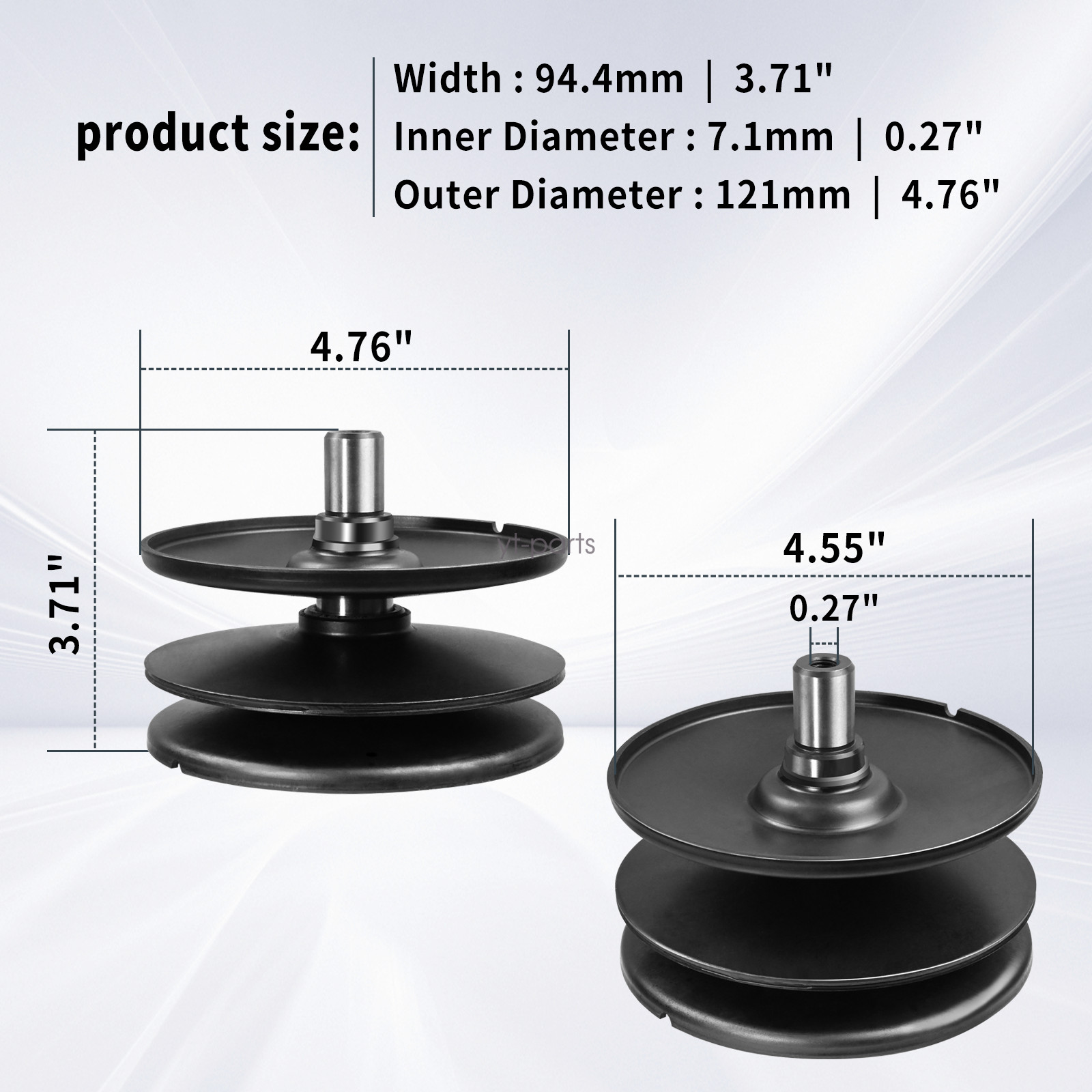 956-04015A 956-04015B Variable Speed Pulley fits MTD CUB Cadet Mini Rider