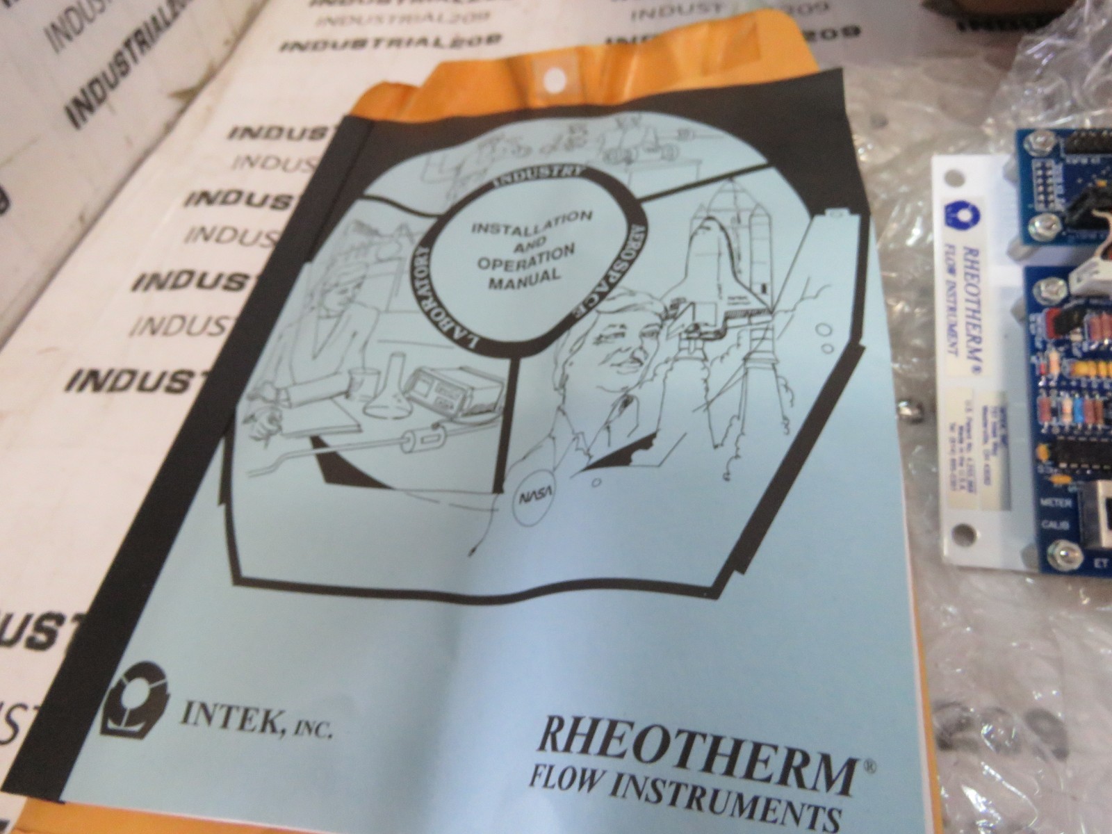 RHEOTHERM FLOW SENSOR TU1/16/1/4)E(JB) NEW