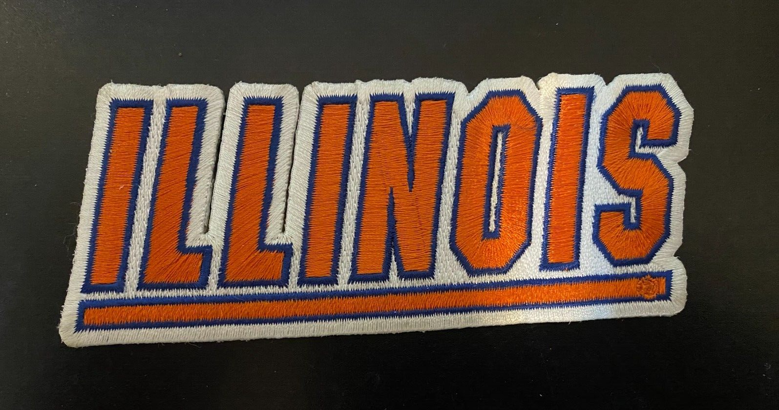 University of Illinois Iron/Sew On Embroidered Patch Free Ship
