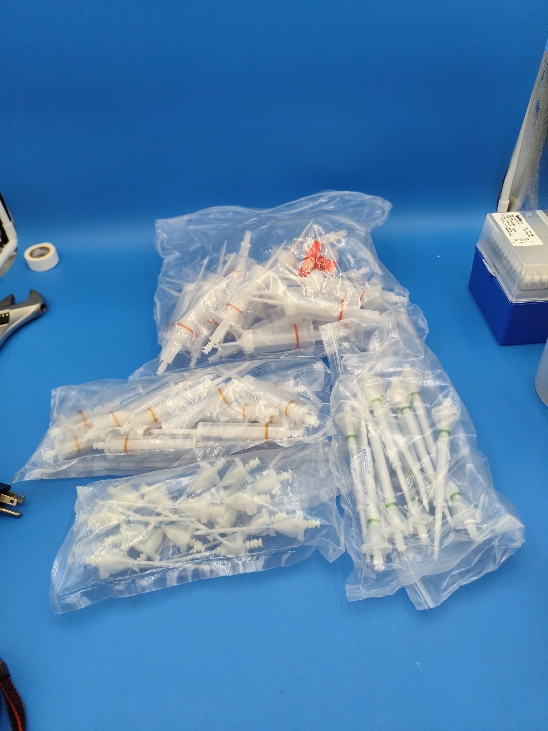 Eppendorf Combitips 25ml 10ml 2.5ml 200ul Lot