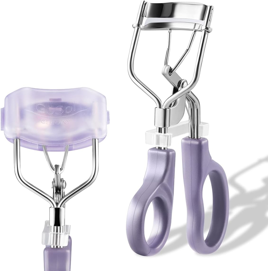 Eyelash Curler w/3 Replacement Pads (Soft/Medium/Firm) -Professional Lash Curler