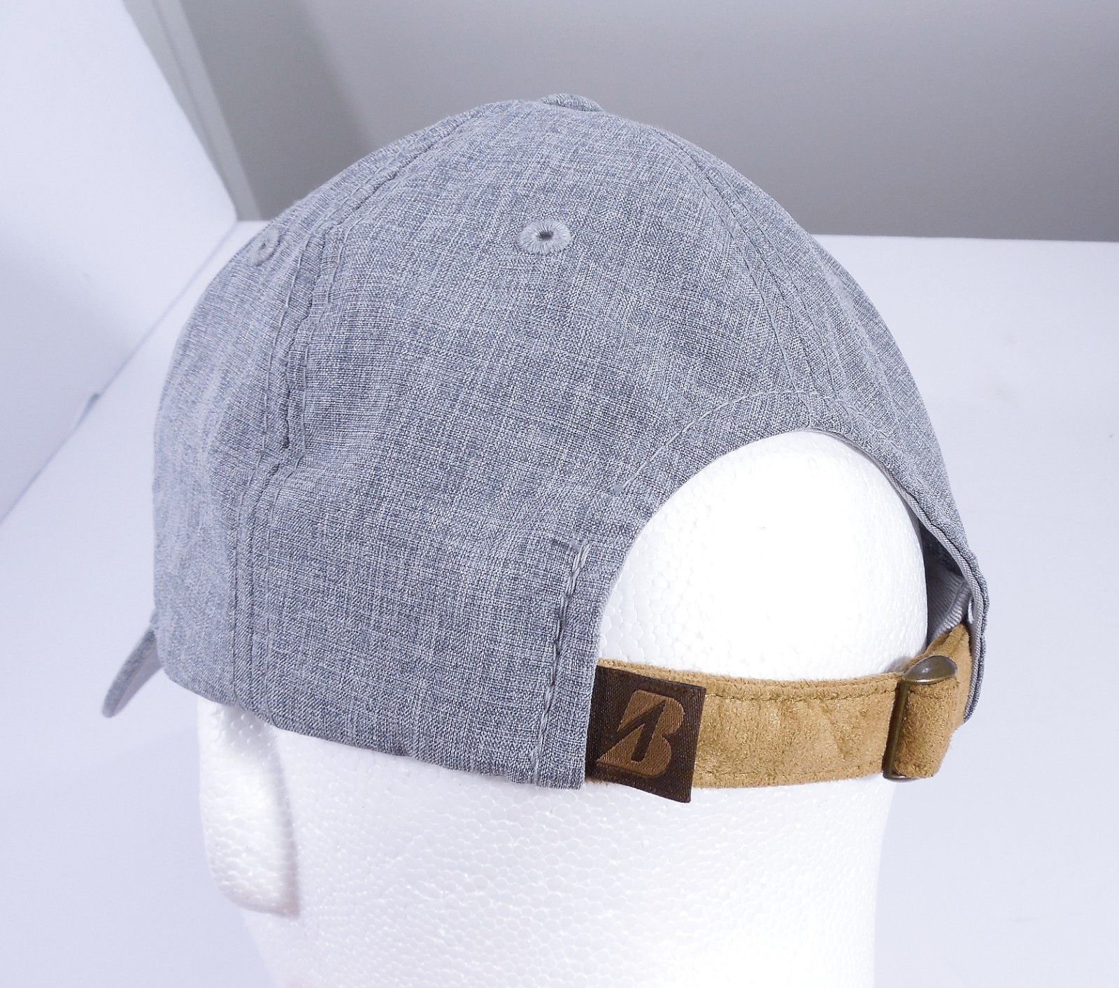 Very Clean! Bridgestone Strapback Golf Cap Hat Gray