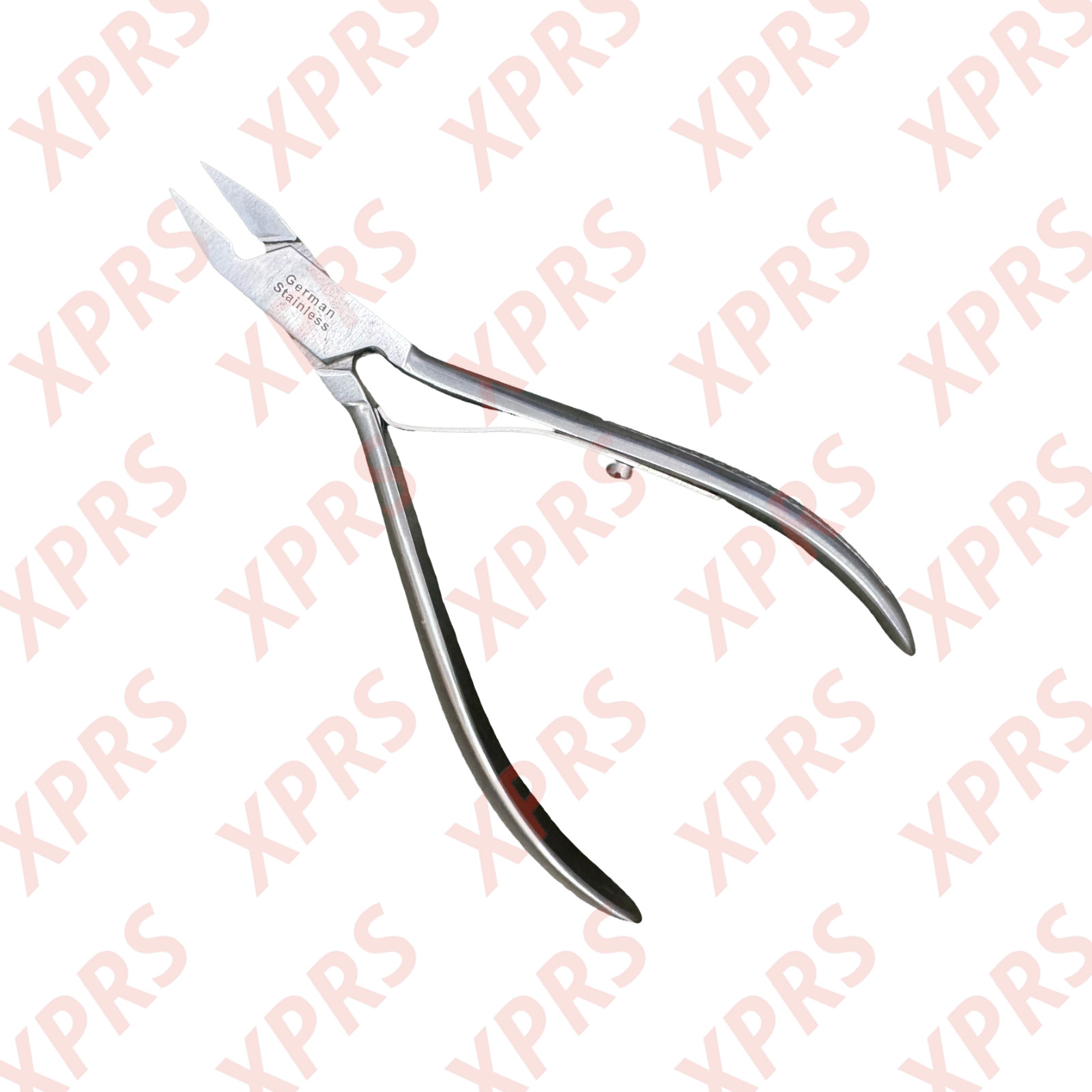 Nail Splitter, 4.5", Straight Jaws, Single Spring Checkered Handle, Premium