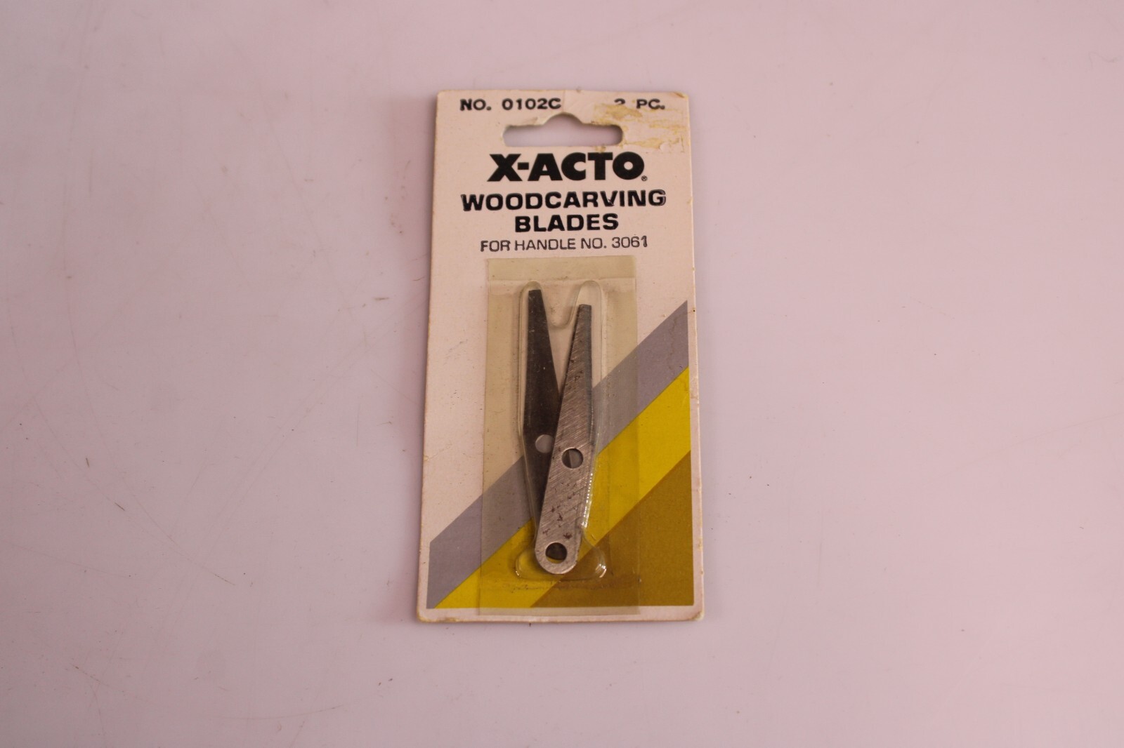 NOS X-ACTO 0102C woodcarving blades for handle 3061