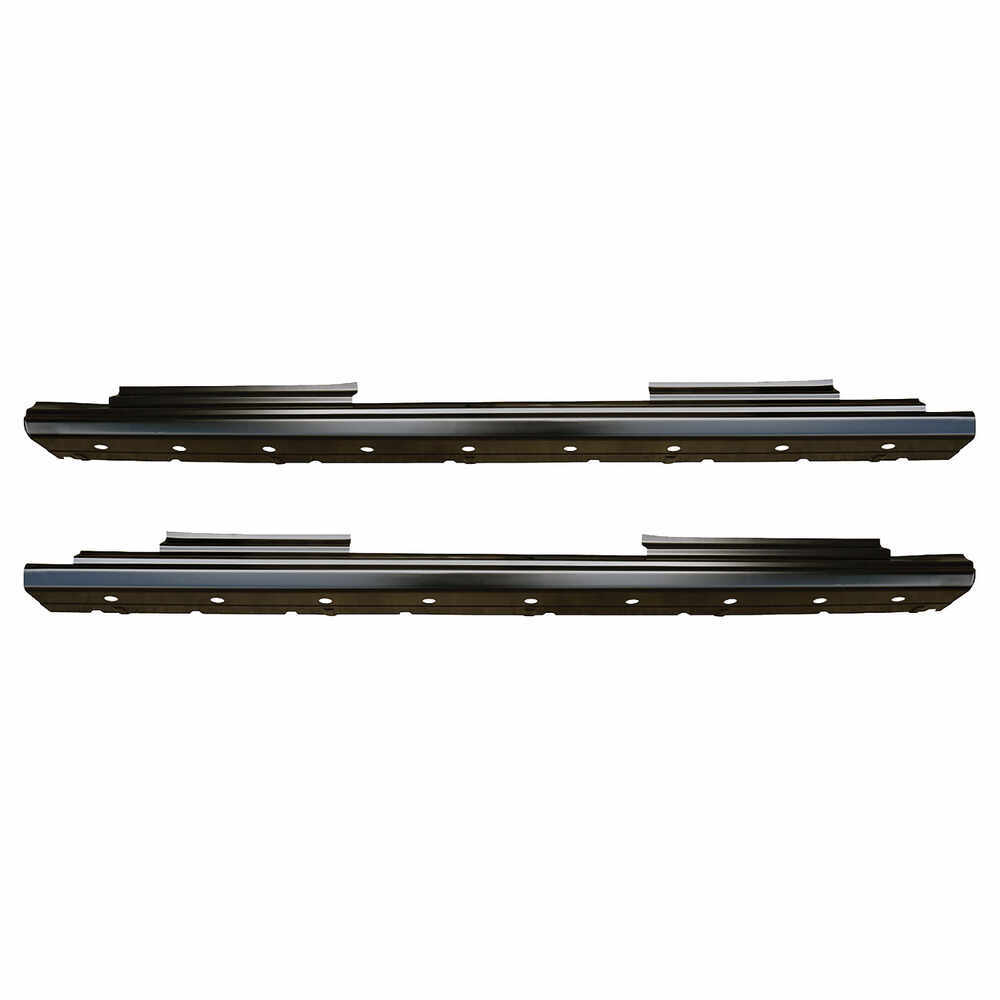 Slip On Rocker Panel with Sills for 14-18 Chevy Pickup Crew Cab GMC Sierra PAIR