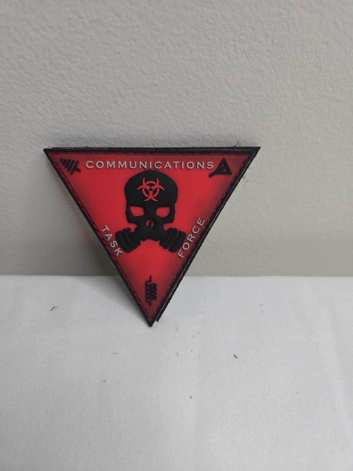 ZERT NATION "ZERT Communications Task Force " PVC Morale Patch Zombie Zero Day