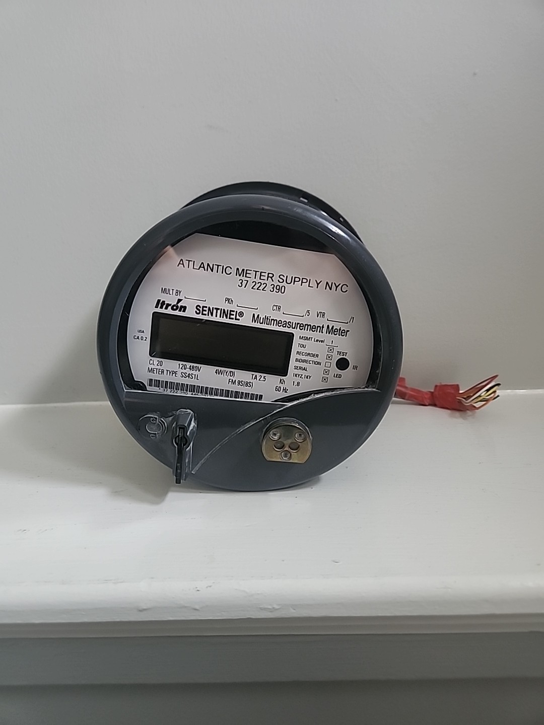 Itron Sentinel Multimeasurement Meter CL20 120-480 Type SS4S1L