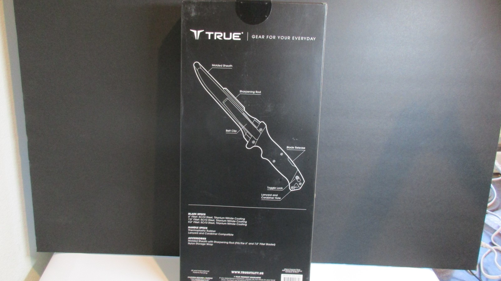 True Fish Fillet Kit multiple Blades and Case