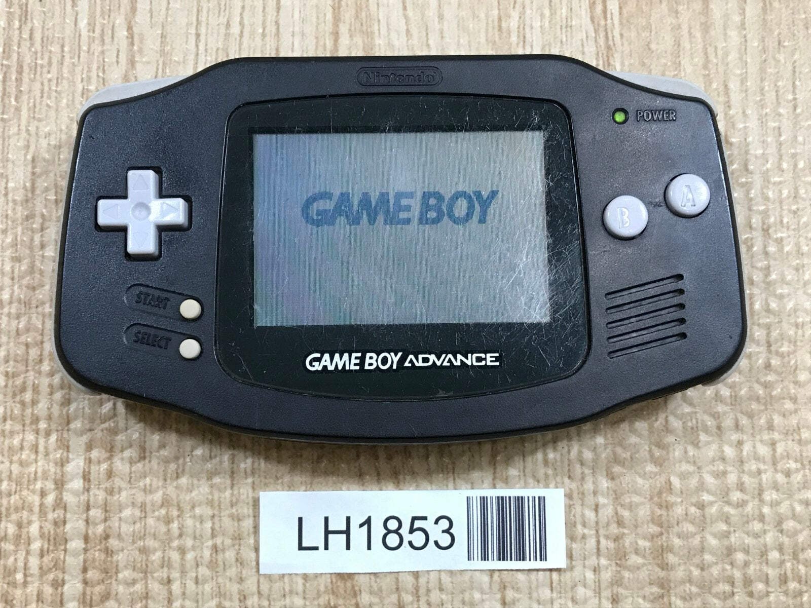 GameBoy Advance Black Console Nintendo Japan - With Defects LH1853