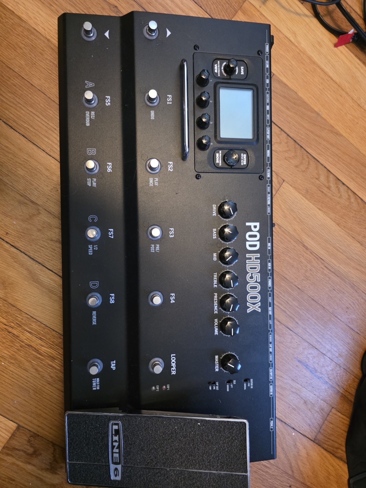 Line 6 POD HD500X Multi Effects Processor & Amp Modeler Floorboard Pedal