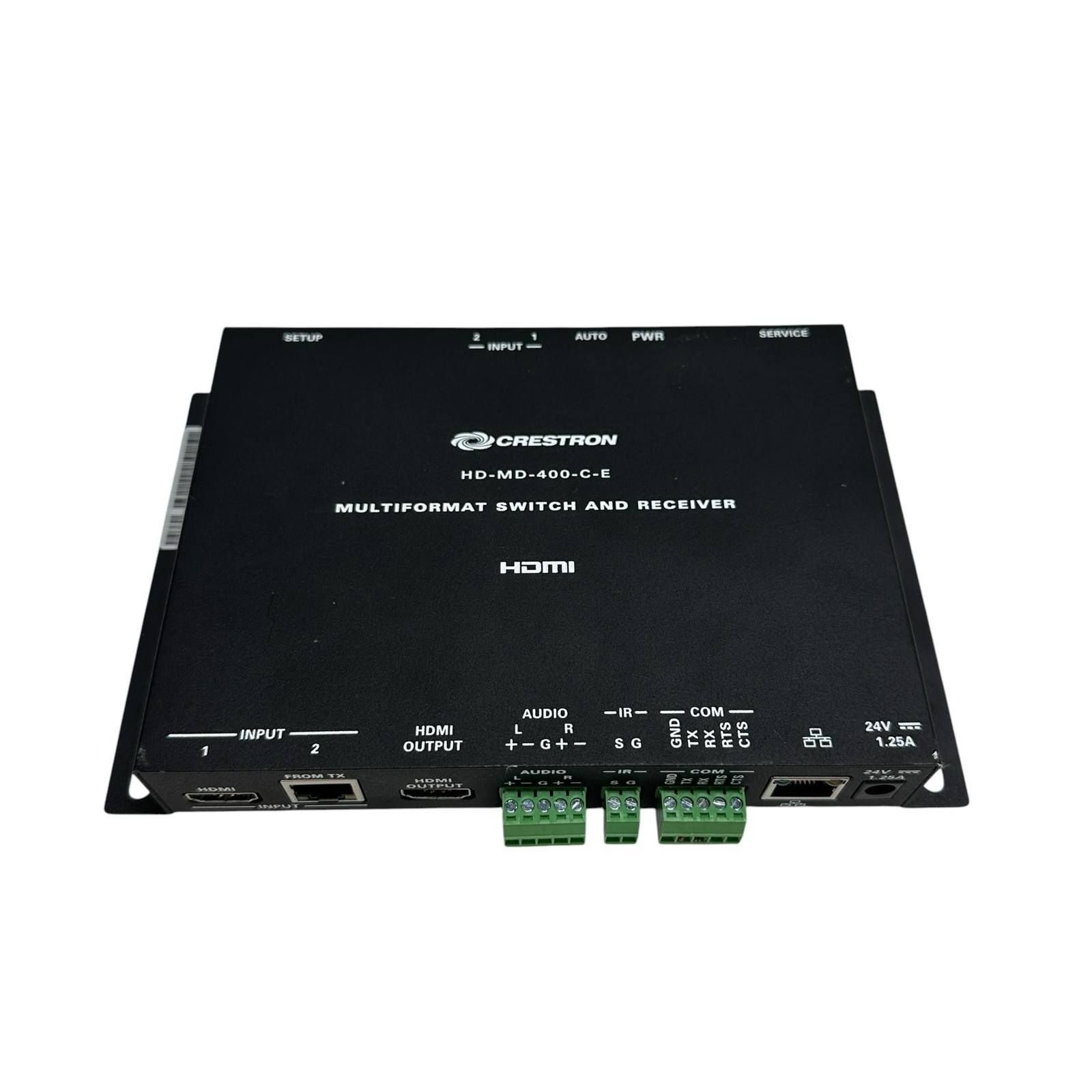 Crestron HD-MD-400-C-E HDMI Multiformat Switch and Transmitter No AC PWR Adapter