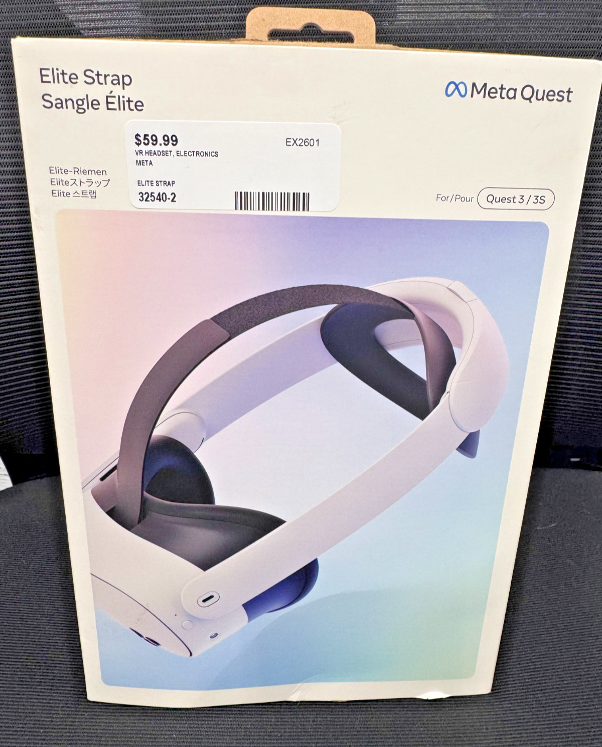 Meta Quest Elite Strap for 3/3S