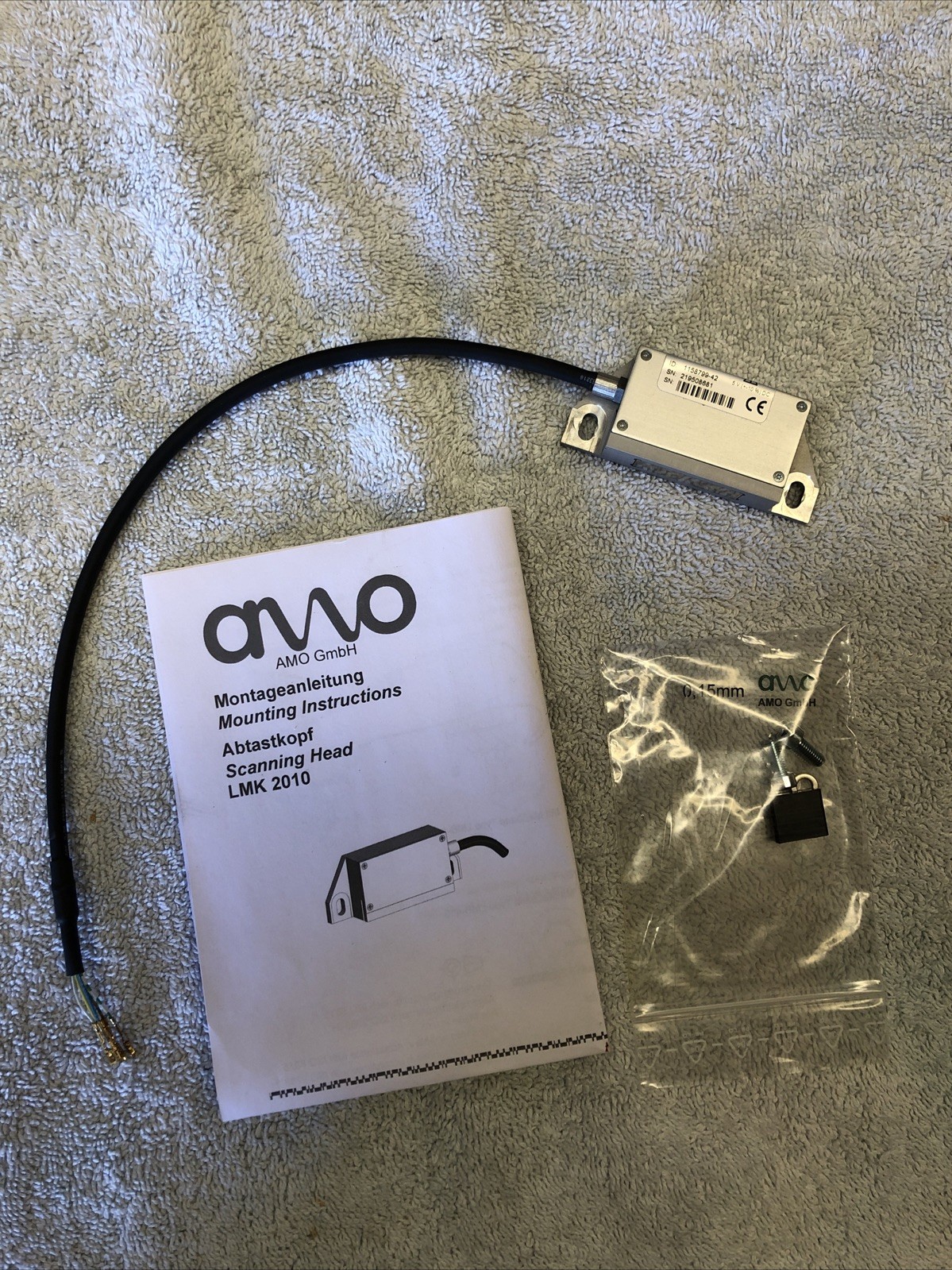 AWO GmbH LMK 2010 Linear Encoder Scanning Head