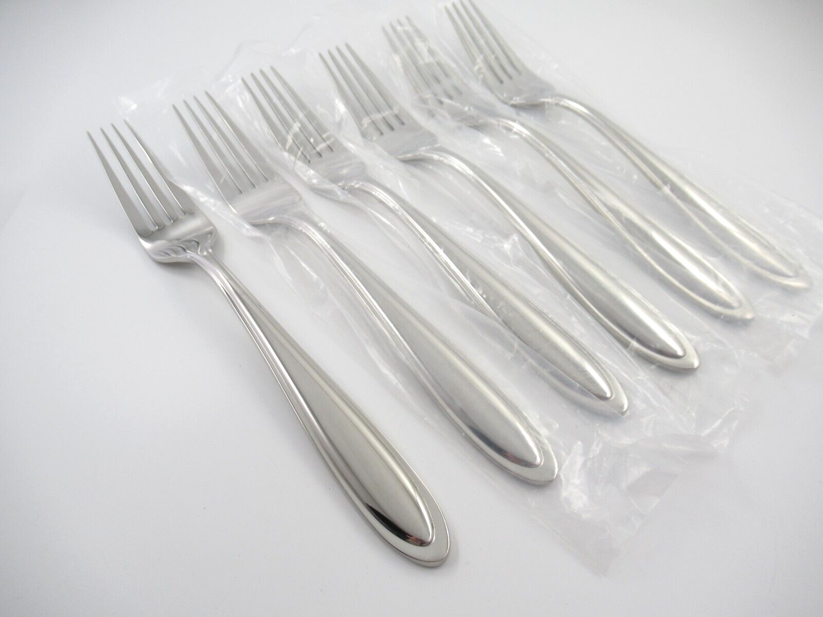 Lenox HAYDEN 6 Dinner Forks Vietnam Glossy 18/10 Stainless Steel Flatware