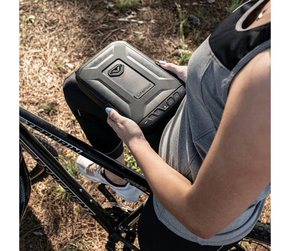 LifePod Electronic Lock Box Weatherproof Travel Case for Security on the Go