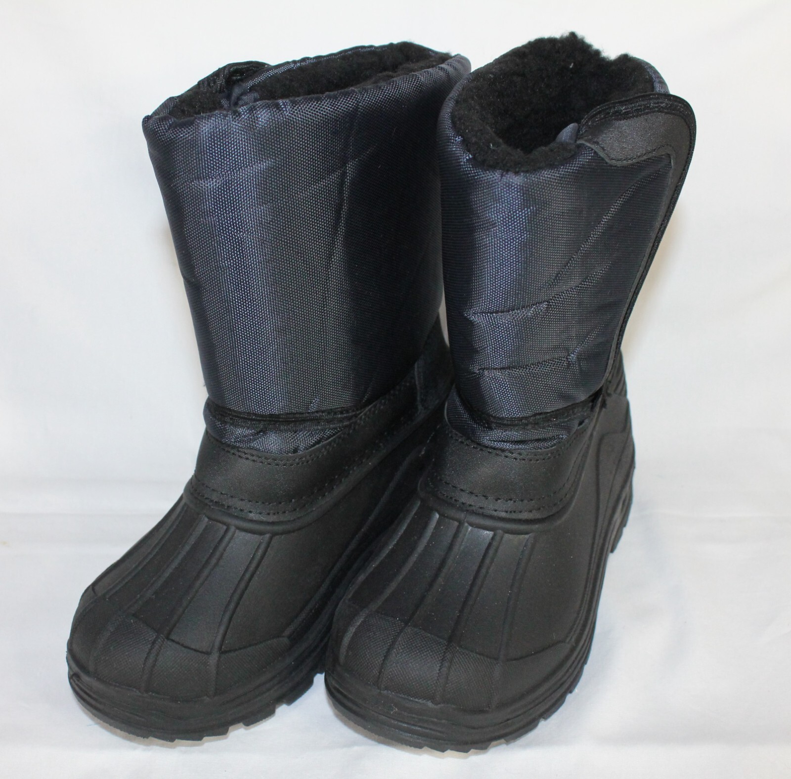 SKADOO Childs Navy Blue Boy/Girl's Pull On Snow Boots Sherpa Lined NWOT