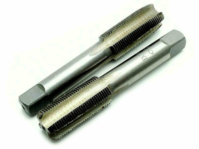 HSS 22mm x 2.5 Metric Taper & Plug Tap Right Hand Thread M22 x 2.5mm Pitch