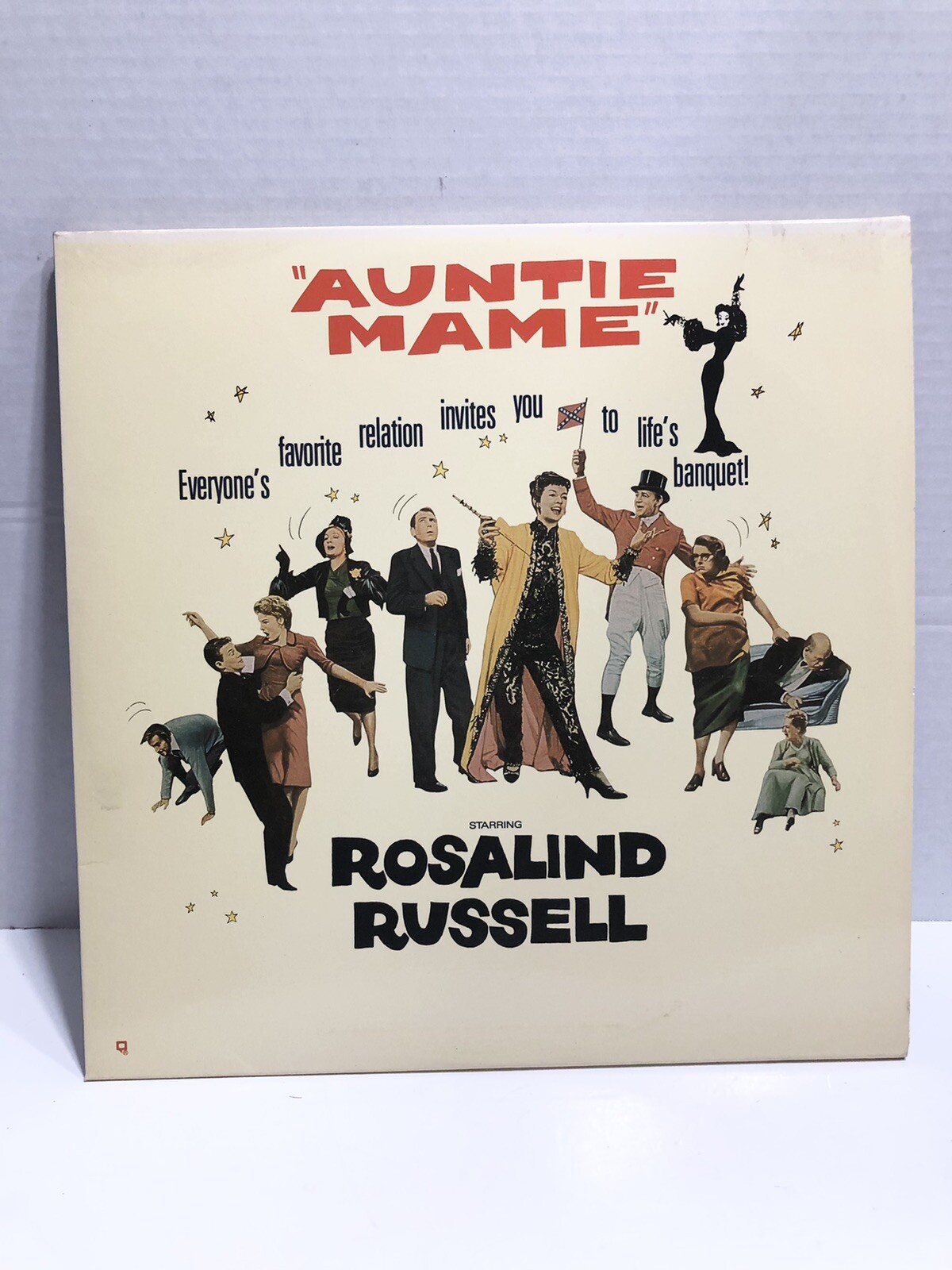 "Auntie Mame" Widescreen Laserdisc LD - Rosalind Russell