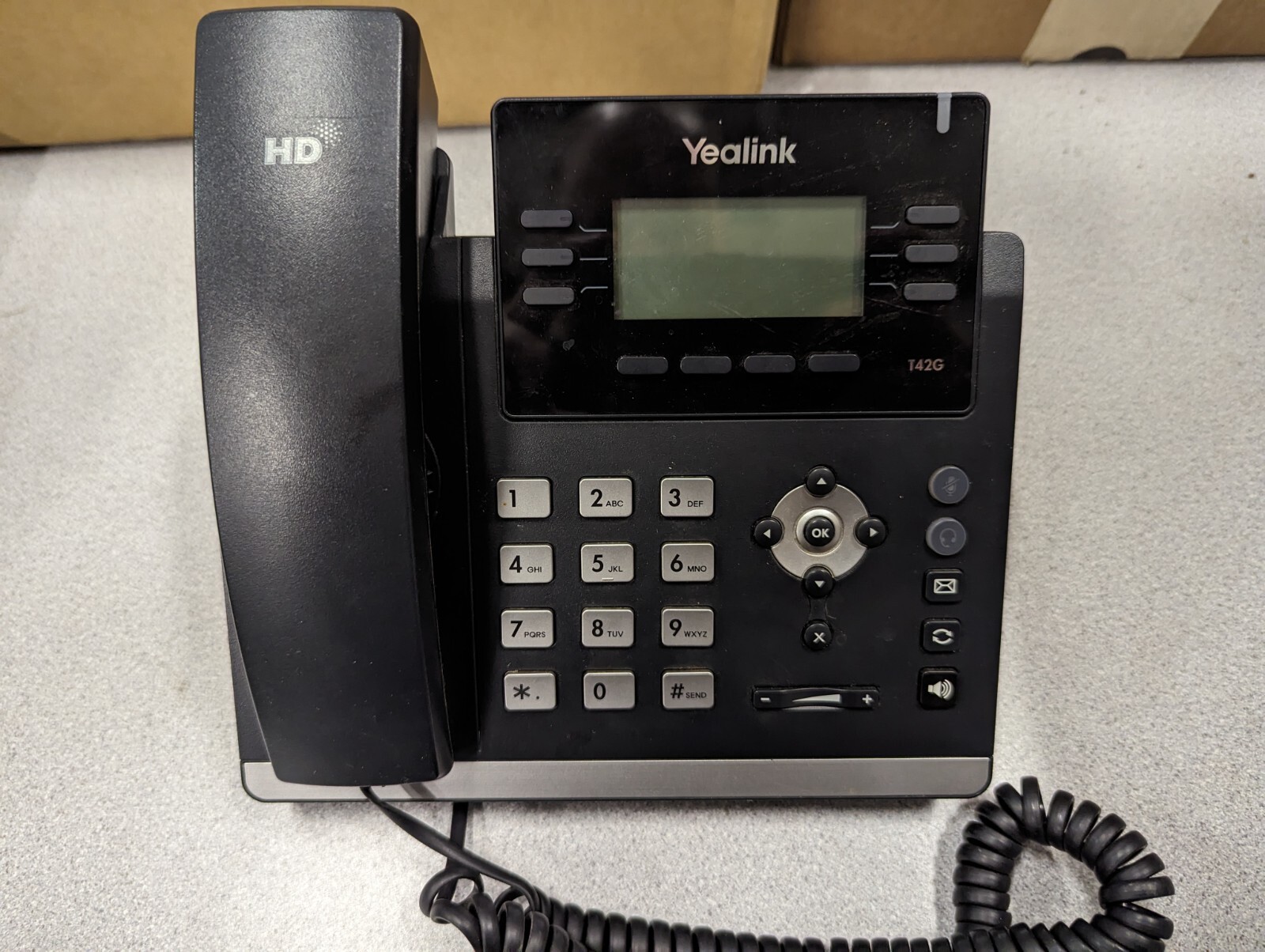 Yealink T42G Gigabit IP Phone VoIP Office Telephones SIP-T42G