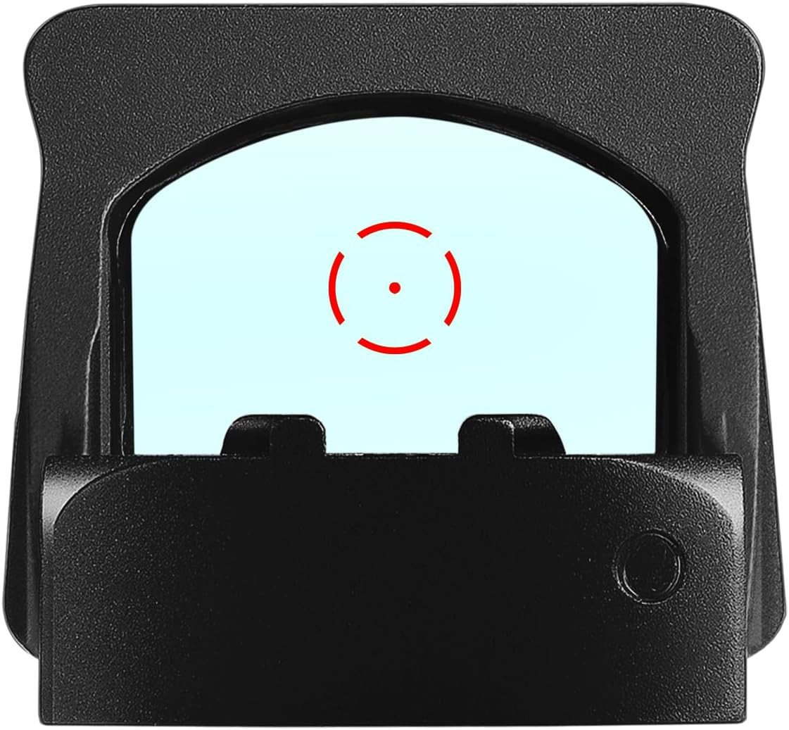 ZULISY OWLc Full Size 3 MOA RED Dot & 56 MOA Circle Reticle Open Reflex Sight