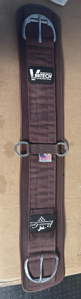 Horse Tack - 30” Professionals Choice Neoprene Western Saddle Cinch - Brown