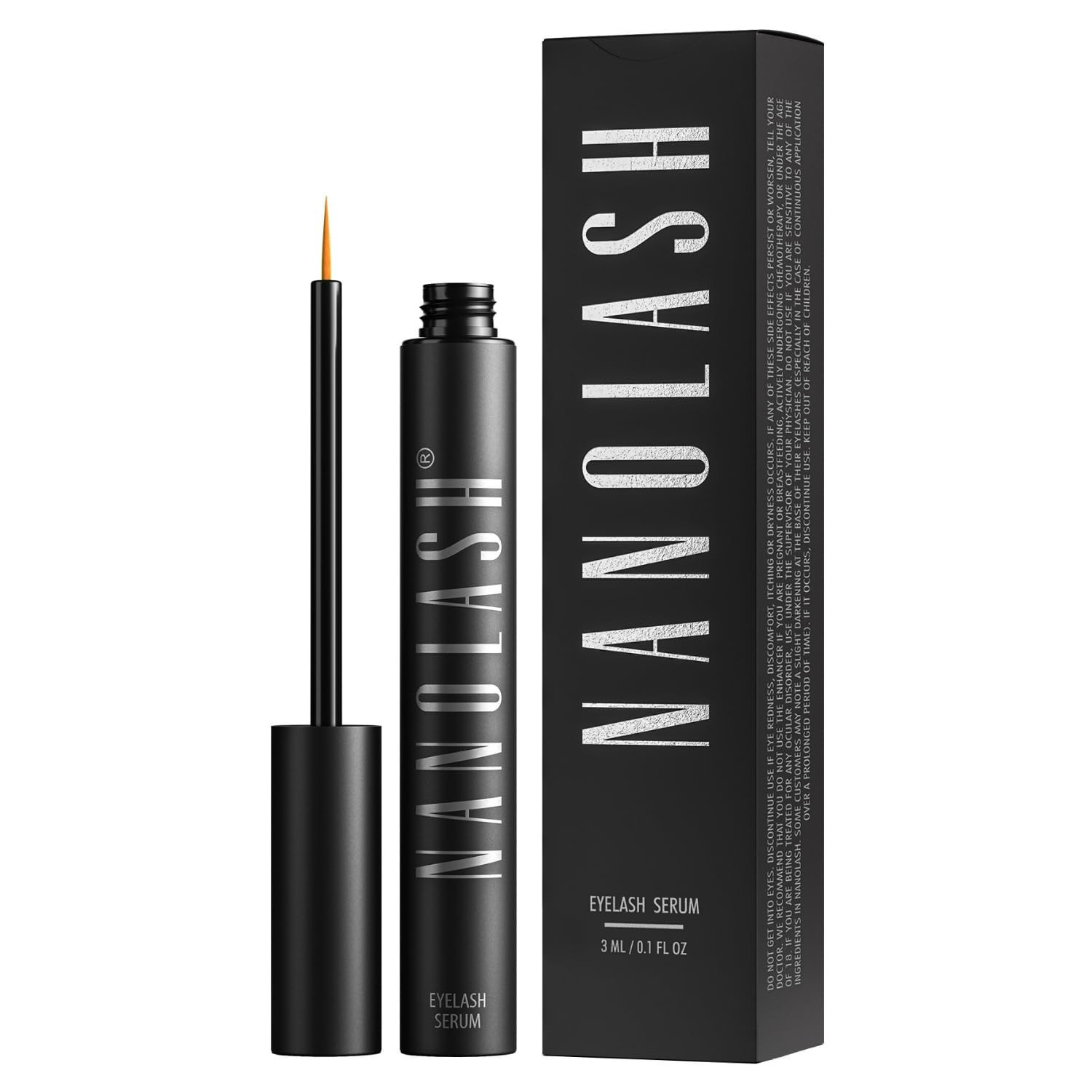 Eyelash Growth Serum Conditioner for Enhanced Long Luscious Eyelashes and Eyebro