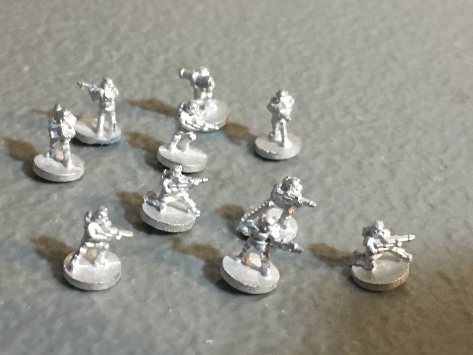 A33293 WARHAMMER EPIC 40K IMPERIAL GUARD IG METAL STORMTROOPER 10 PC RARE GW