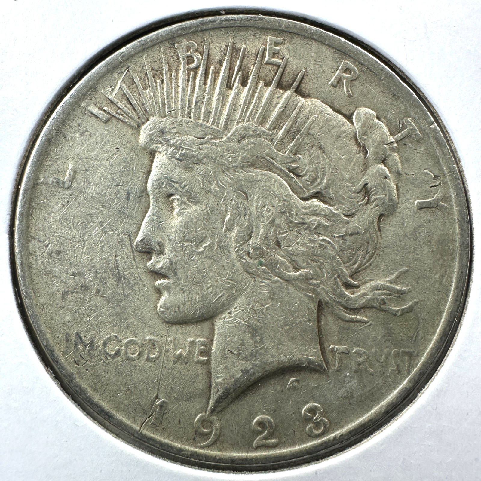 1923 $1 Silver Peace Dollar (89505)