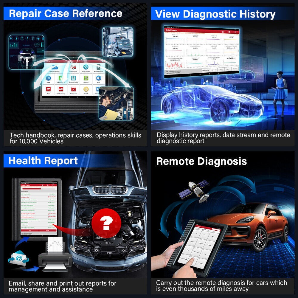 2025 LAUNCH X431 V + V5.0 PRO3S+ Diagnostic Scanner Tool Key Coding Full Systems