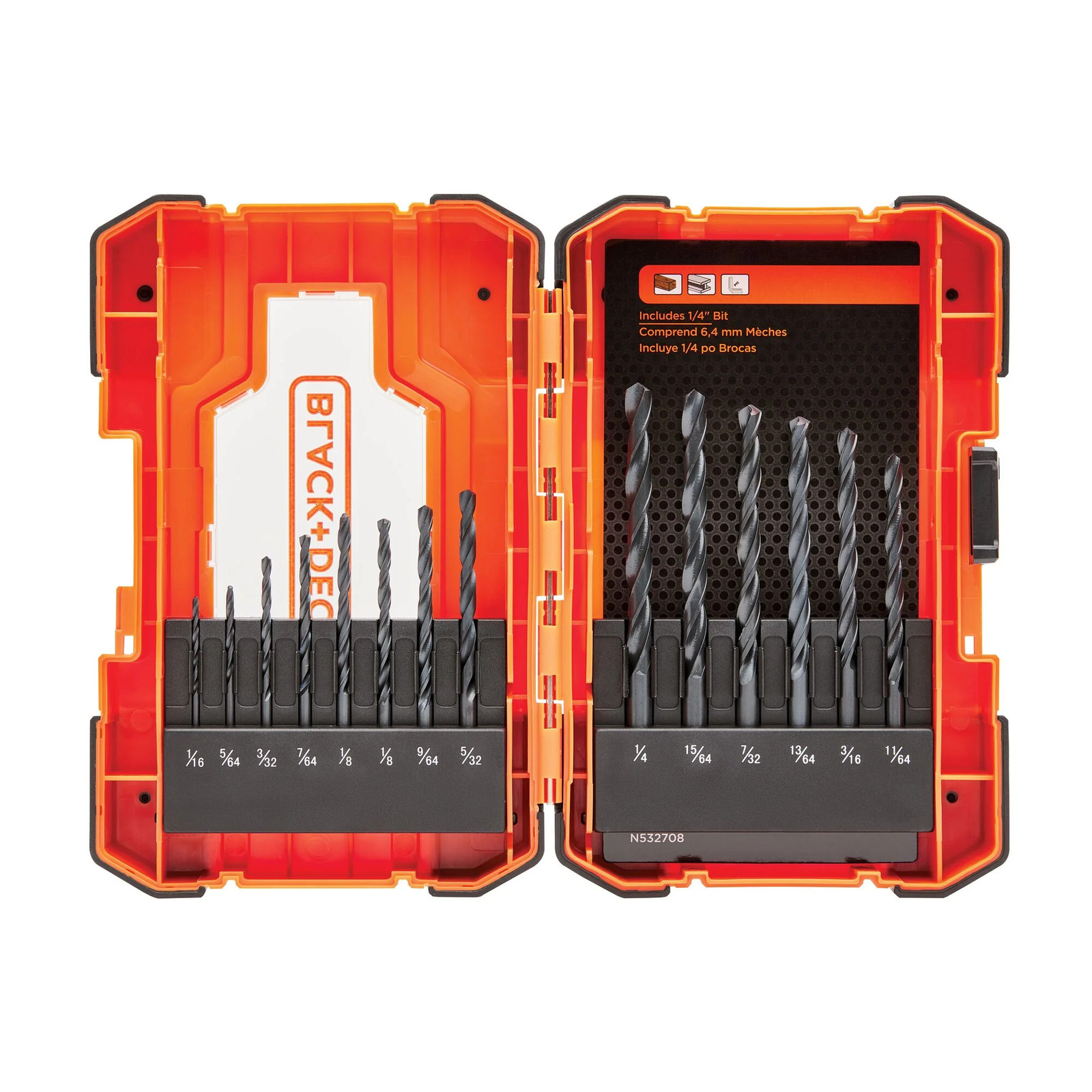 BLACK+DECKER™ Drill Bit Set, 14-Piece - BDA14BODDAEV