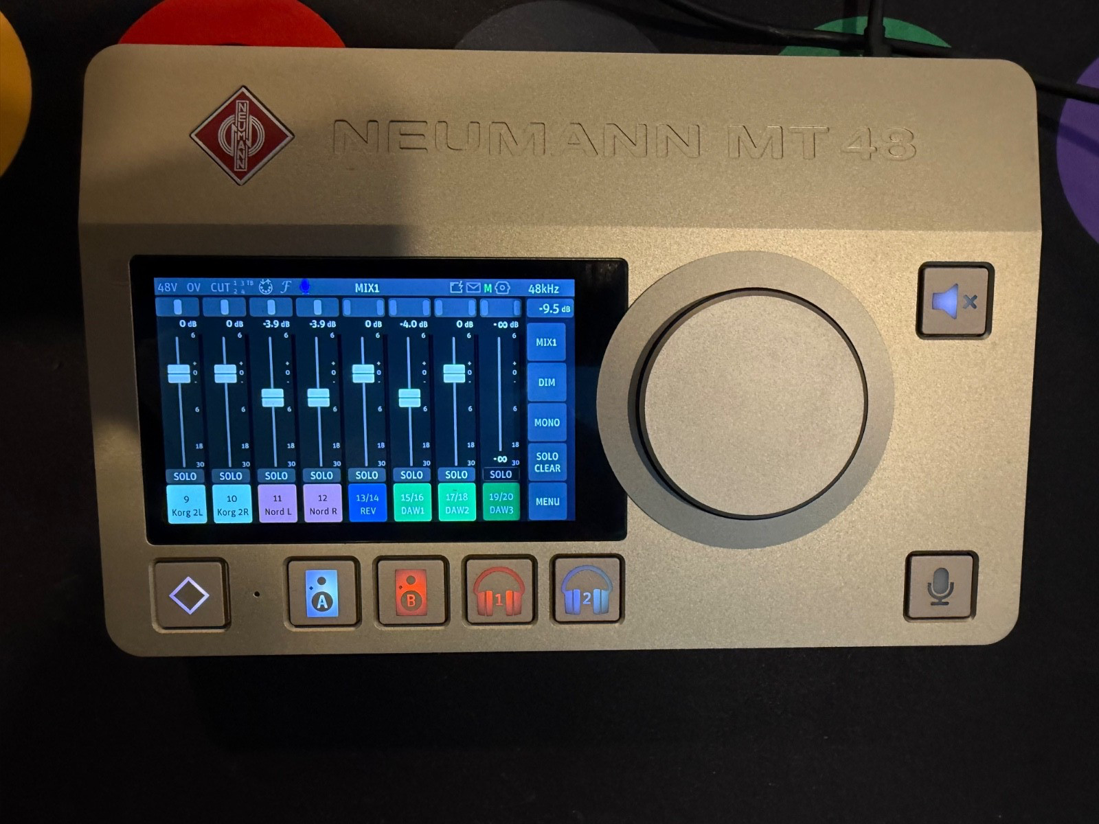Neumann MT 48 USB Audio Interface - Mint w/ Case, PSU, USB-C Cables