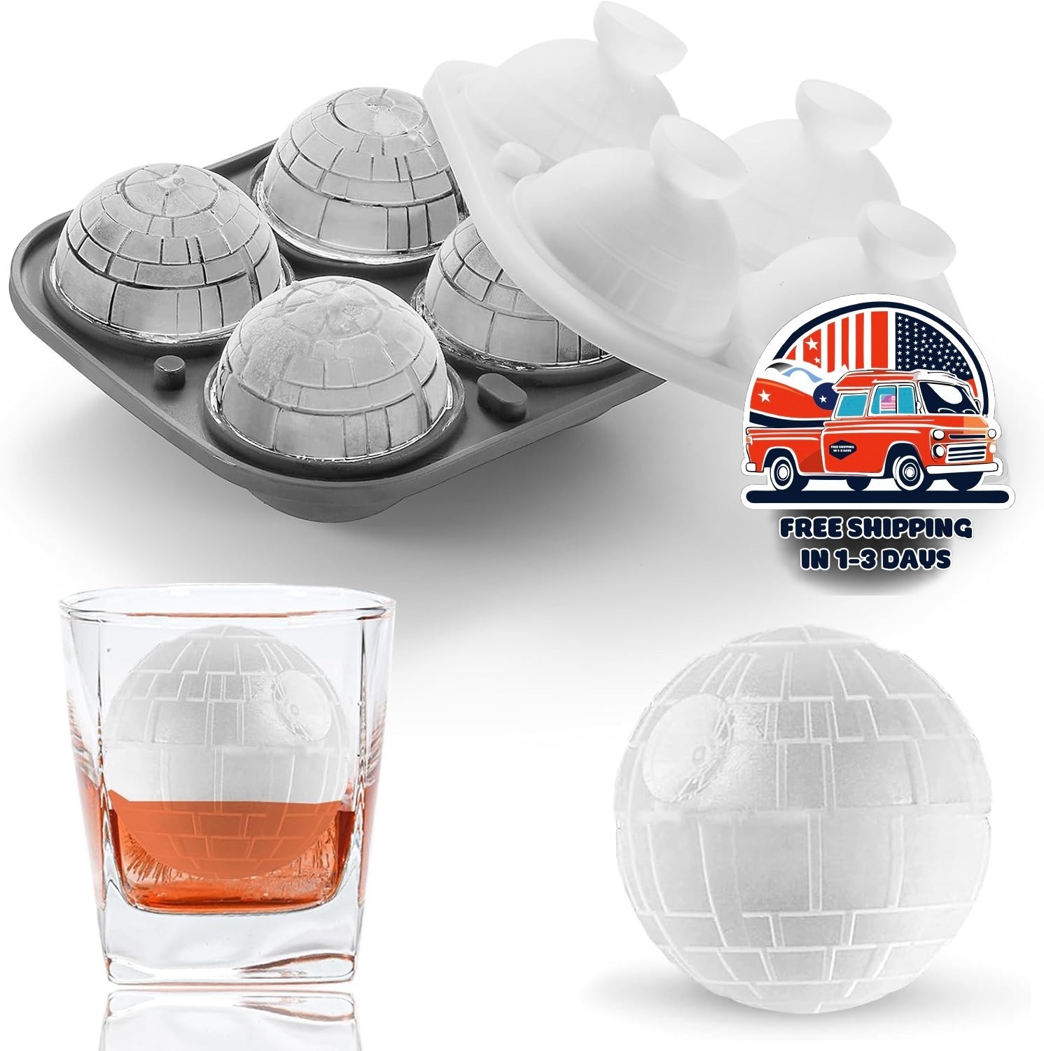 Regalos de bourbon con formas divertidas, de silicona, grandes y resistentes NEW