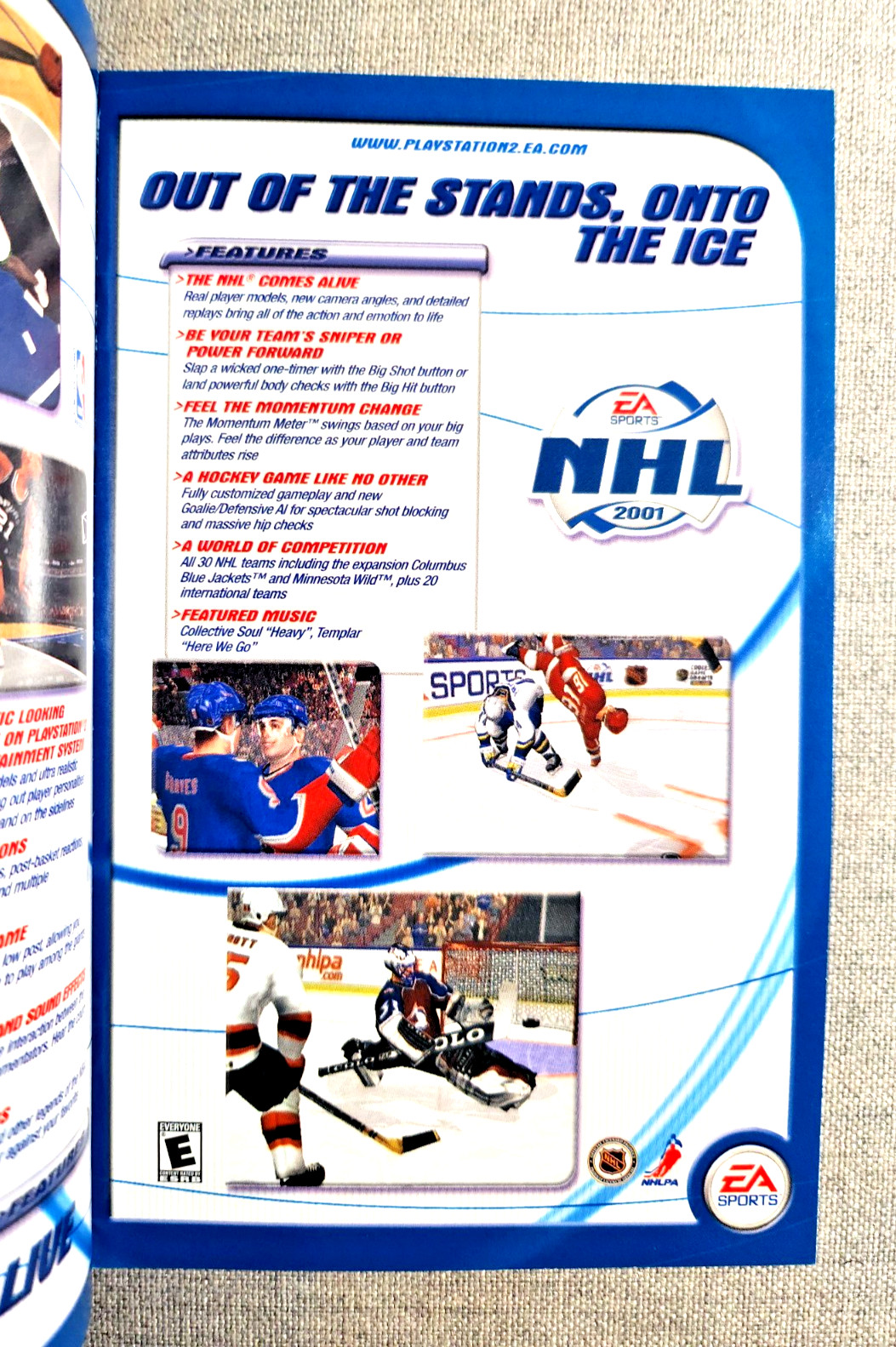 EA Sports PlayStation 2 Product Catalog Only - PlayStation 2