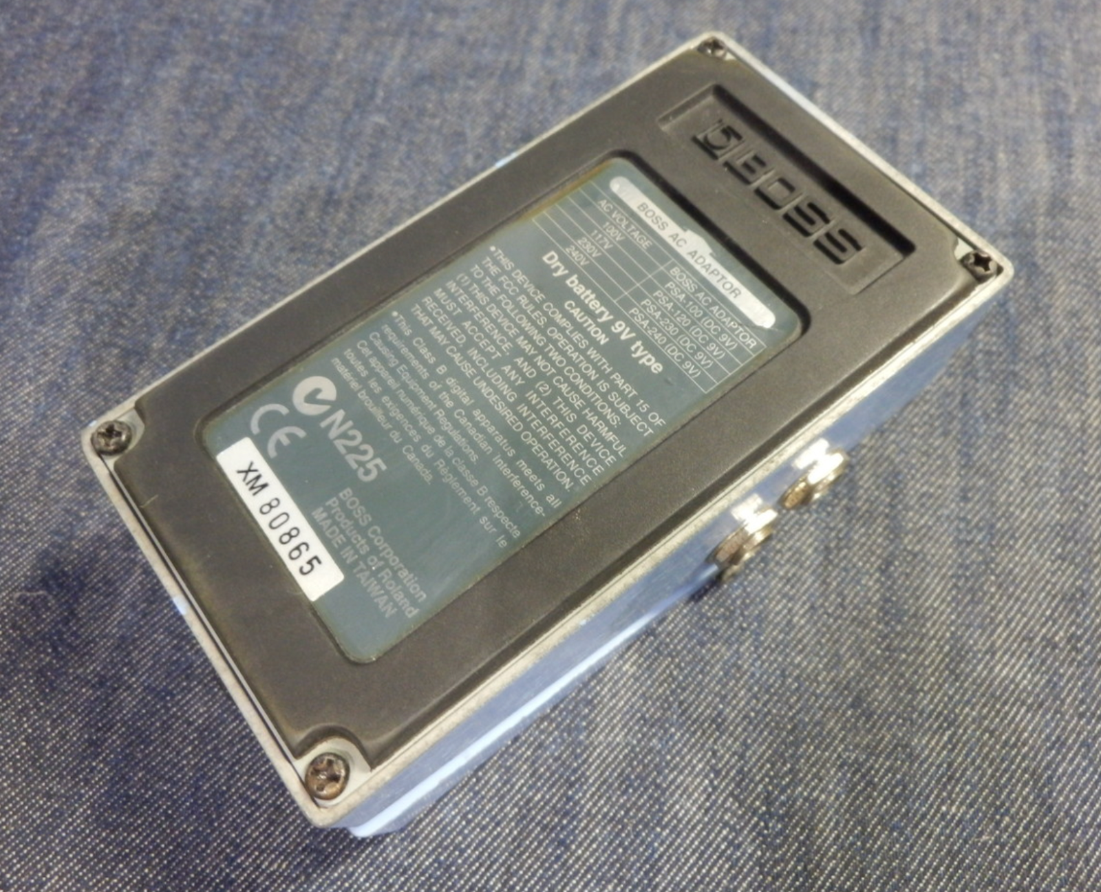 Boss CH-1 SUPER Chorus Guitar Effects Pedal PSA Test Completed Express