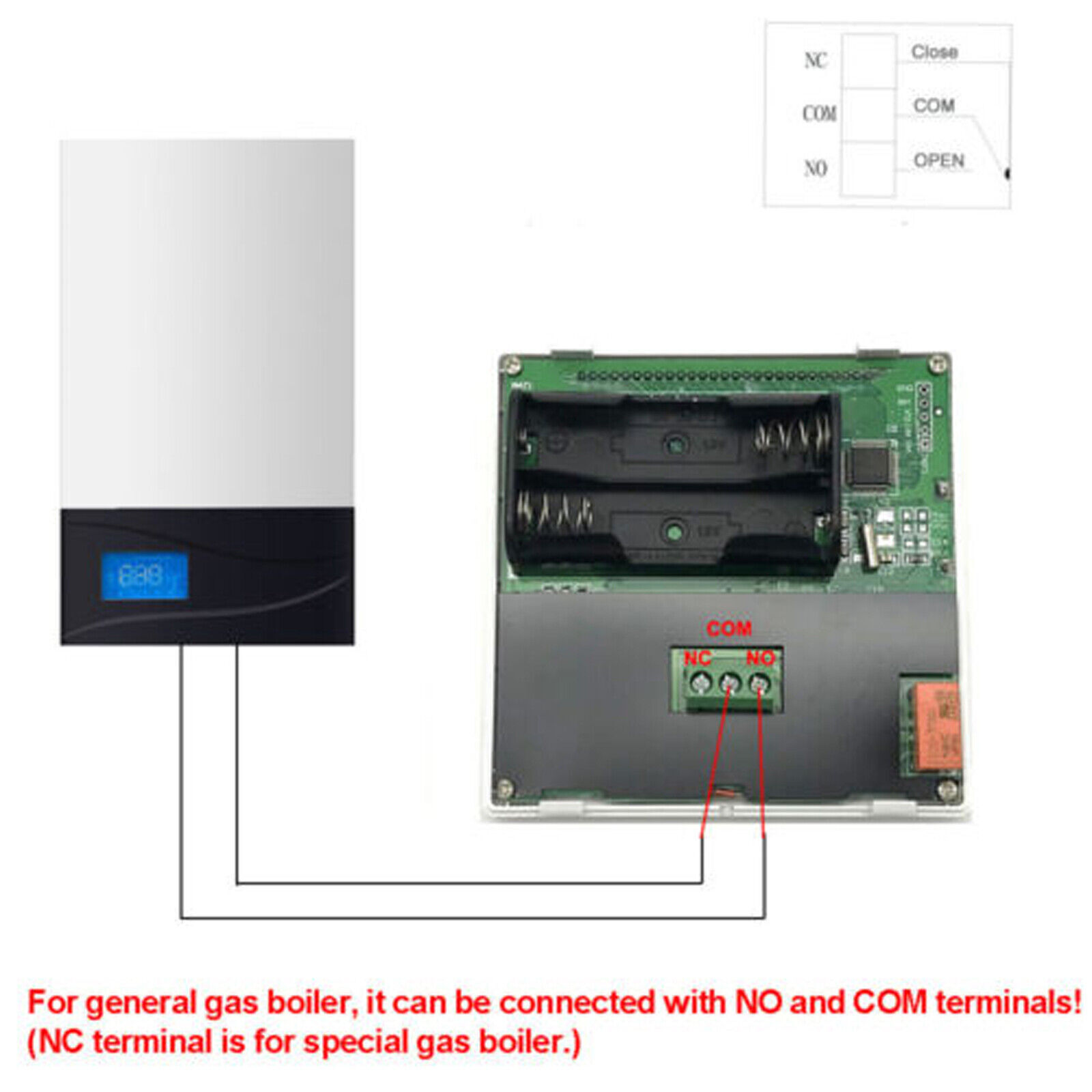 LCD Digital Home Improment Smart Thermostat Temperature Controller Programmable