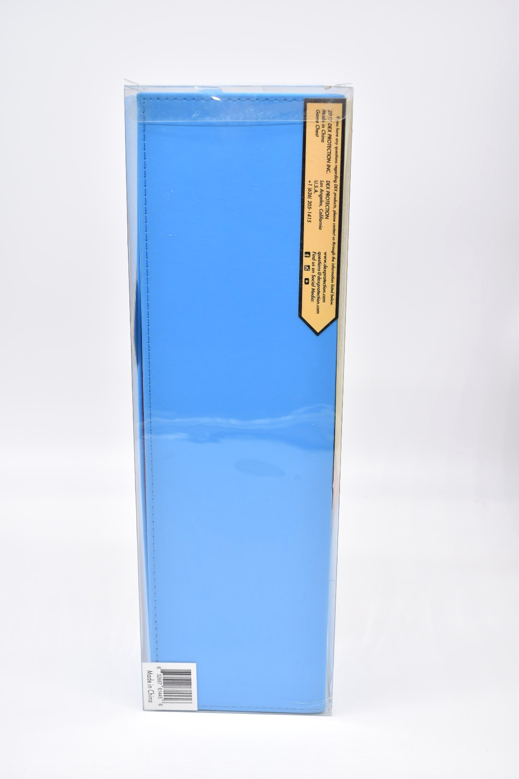 Dex Protection: Game Chest - Card / Deck Storage Box Blue - NEW DEXGC002