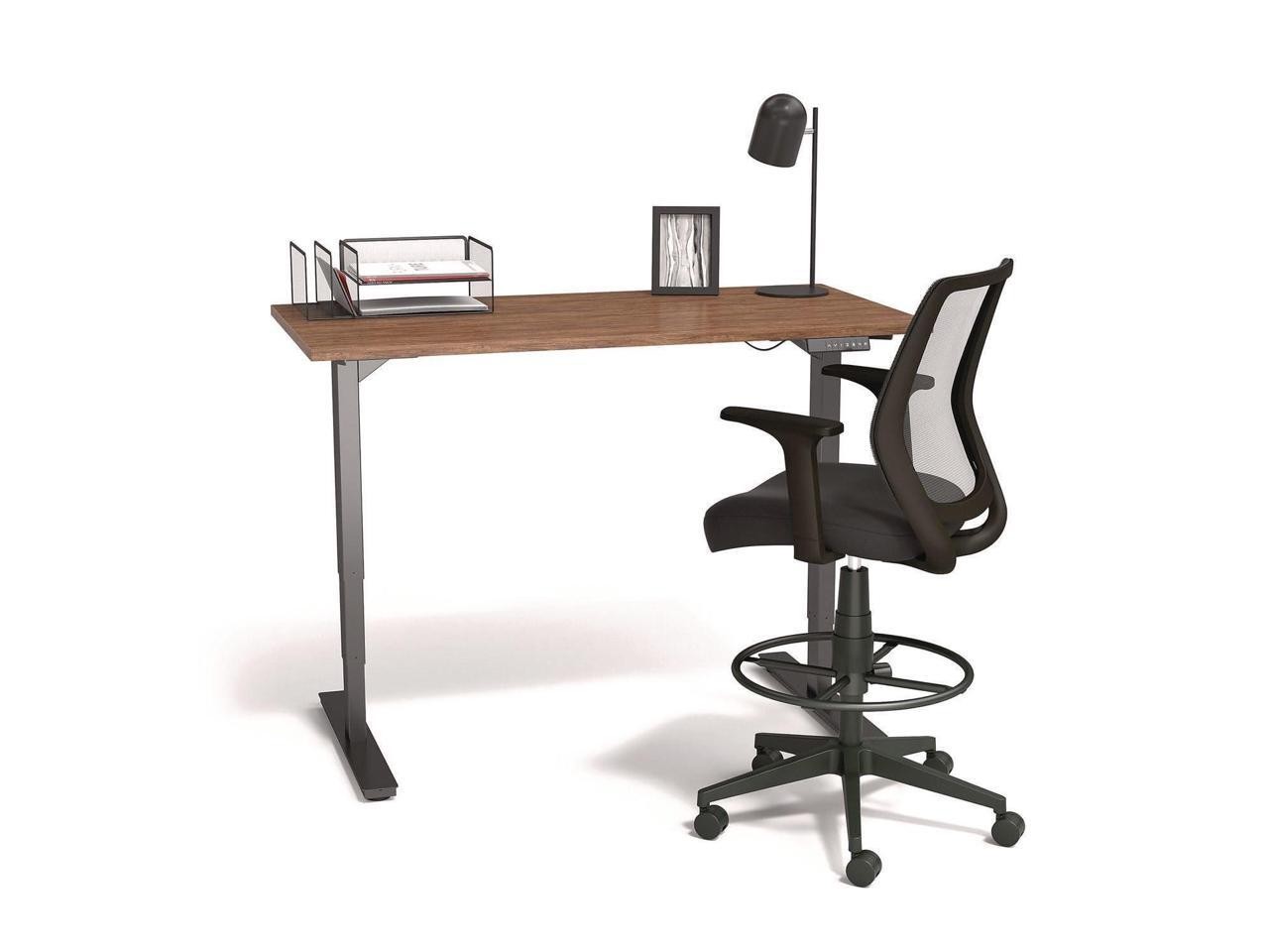 Alera Wessex Drafting Stool - Mesh Back - Supports Up to 275 lb - 27.95 to 33.66