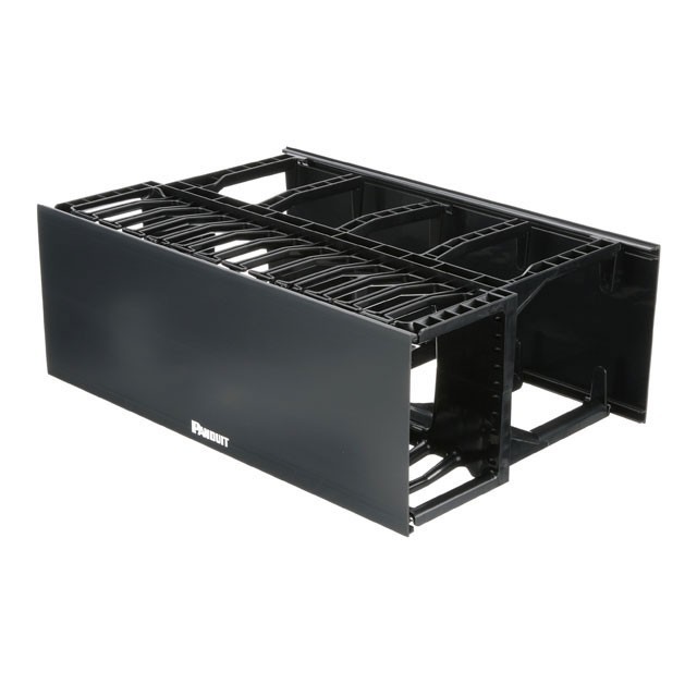 PANDUIT NM4 4RU FRONT AND REAR NETMANAGER HIGH-CAPACITY HORIZONTAL CABLE MANAGER