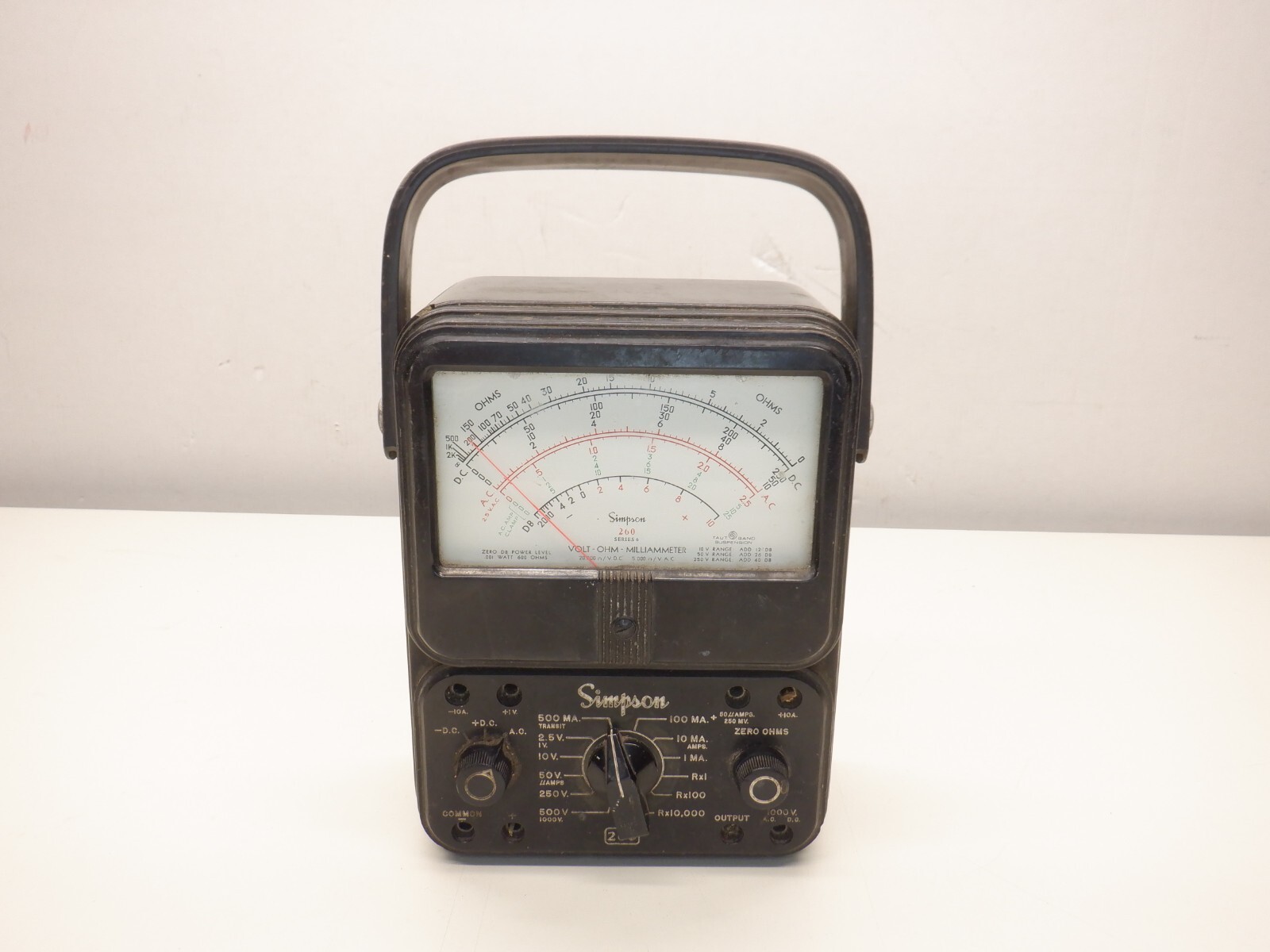 SIMPSON 260 SERIES VOLT OHM MILLIAMETER