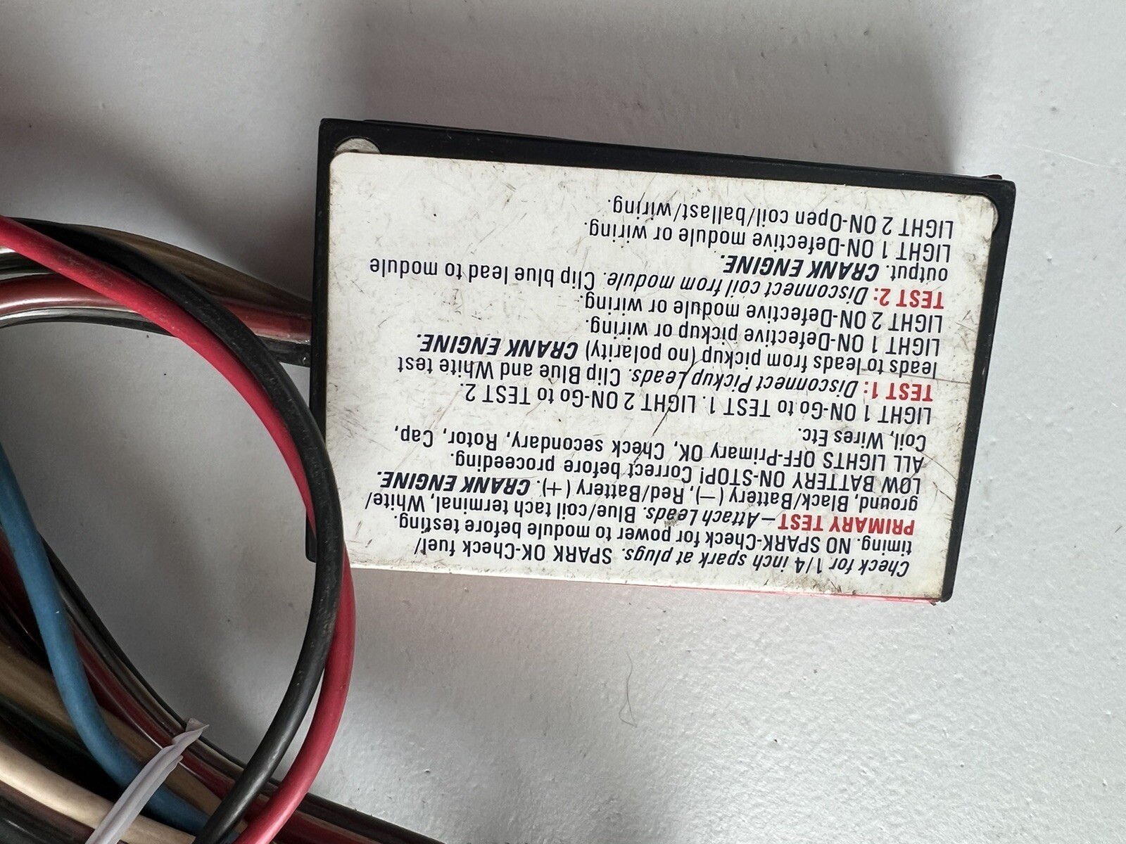 Napa Belsen 795015 Vintage Analyzer Electronic Ignition