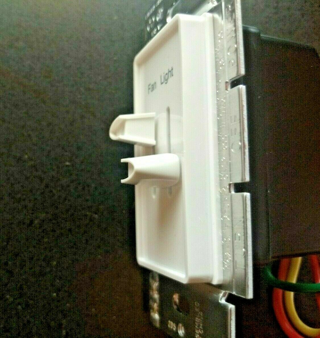 LUTRON Skylark DUAL SPLIT DIMMER replacement Slider HALF KNOBS OEM - 1 pair