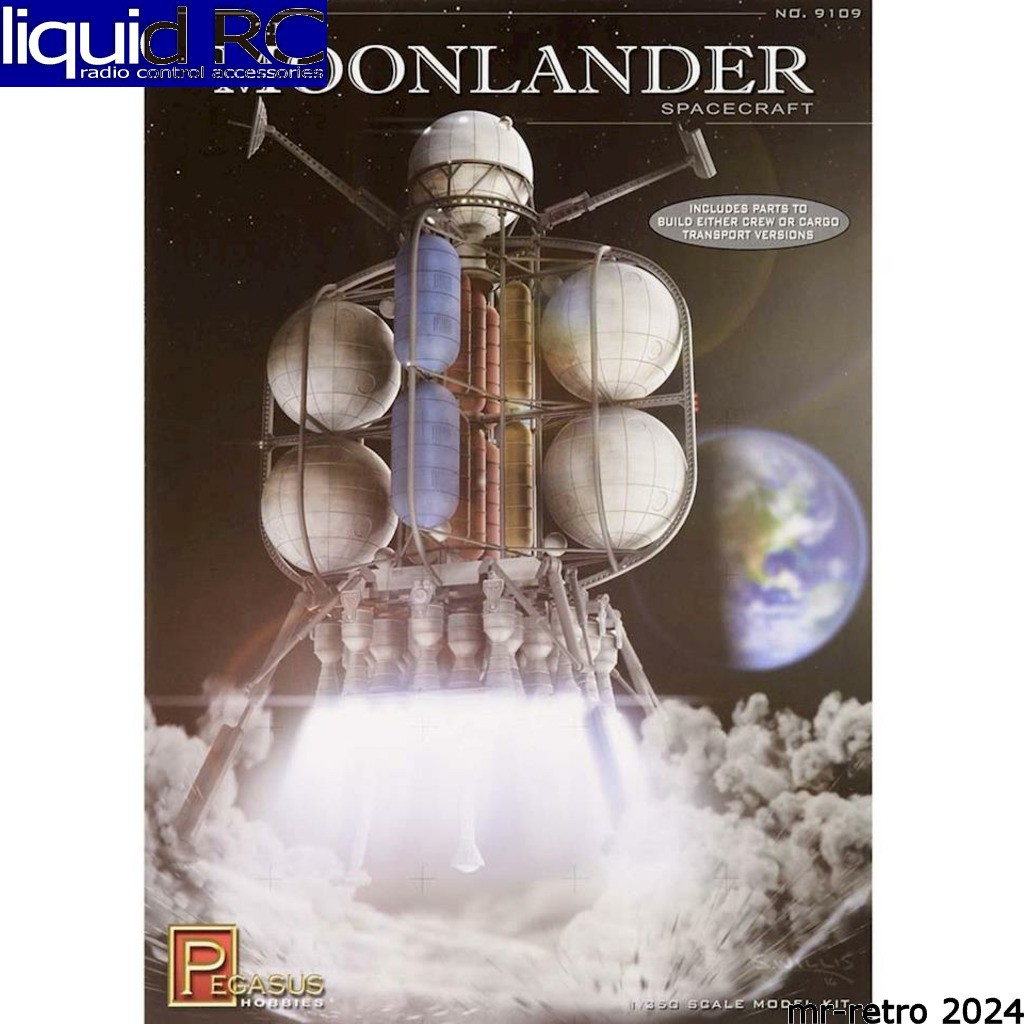 Pegasus Hobbies 9109 1/350 The Moonlander Plastic Model Kit