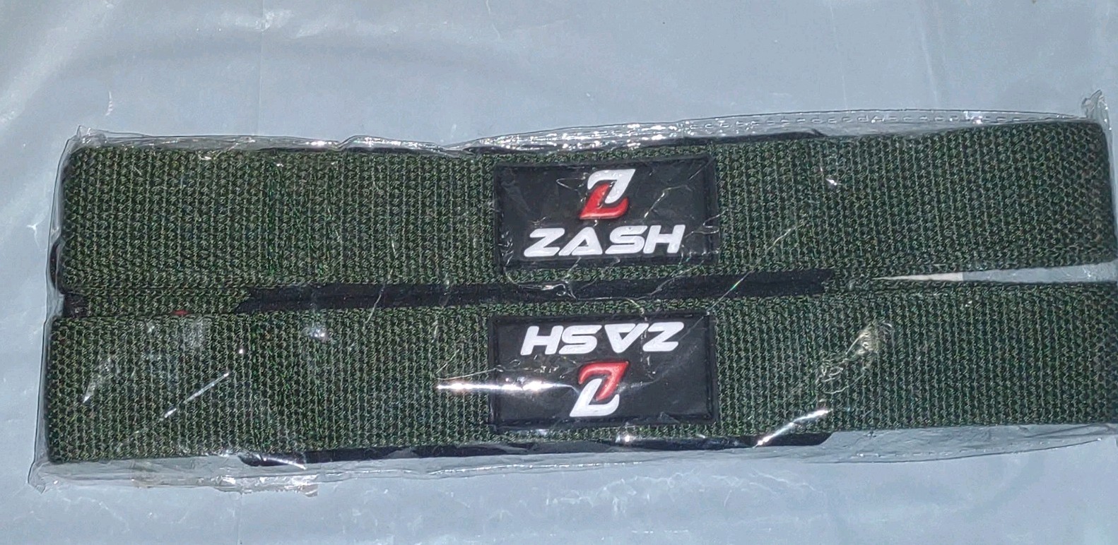 Zash Weightlifting Straps Green