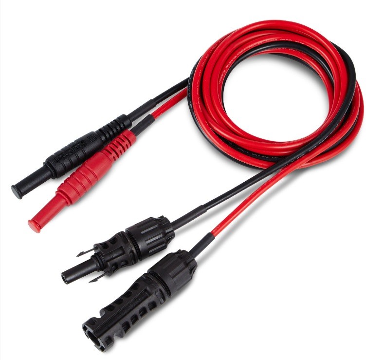 TA89: Solar Photovoltaic Test Leads with Banana Plug and MC4 Connector
