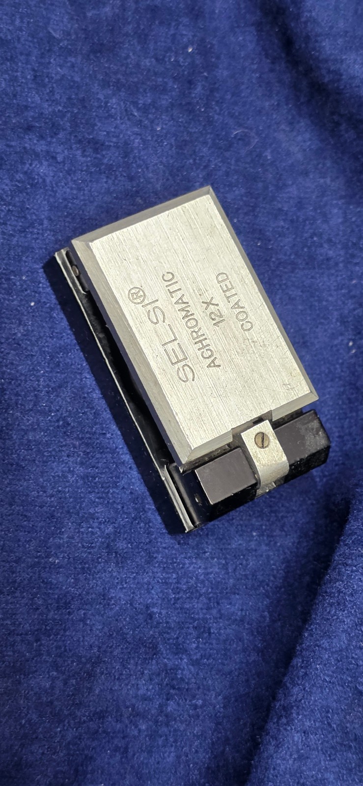 VINTAGE SELSI ACHROMATIC 12X COATED LOUPE