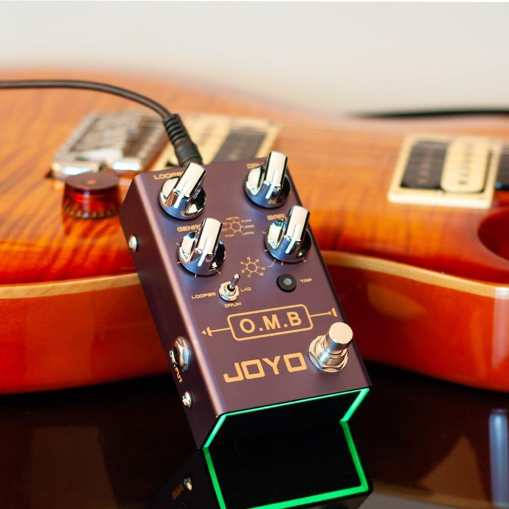 JOYO Looper & Drum Machine Pedal (Looper Cycle Recording/Drum Machine/Looper+Dru