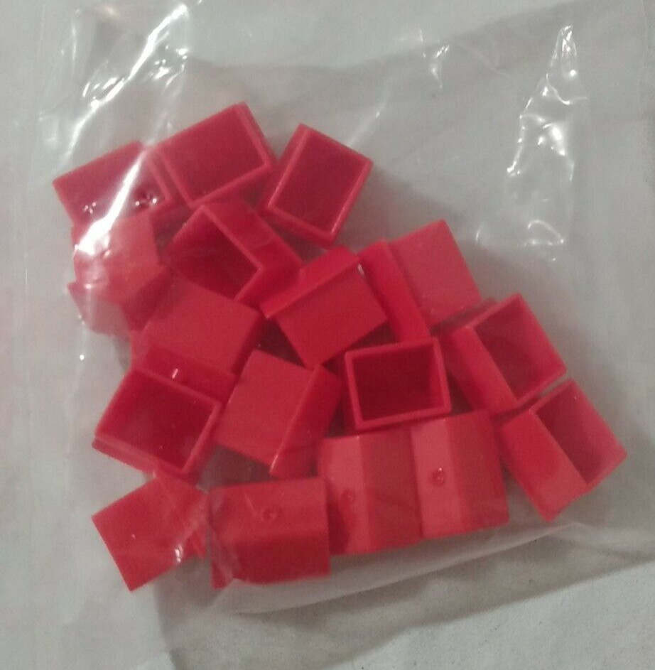 Monopoly Cheaters Edition Set Of 17 Red Hotels New!