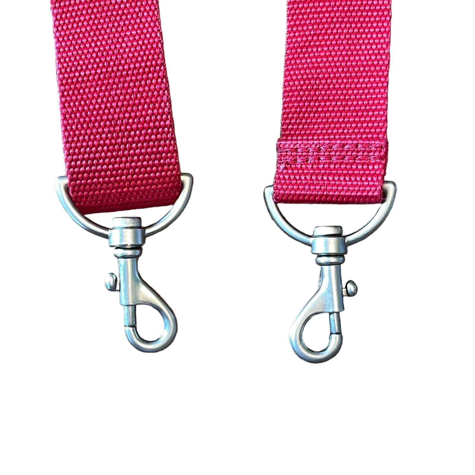 Unbranded adjustable Red shoulder strap replacement heavy metal hardware