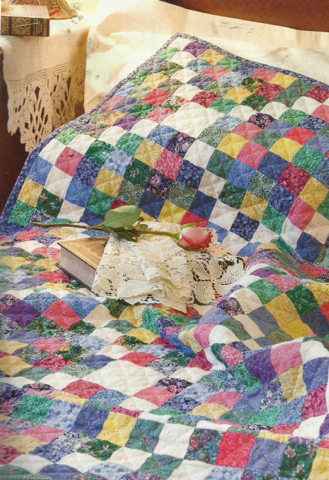 D0114  CHAIN OF JEWELS  QUILT PATTERN/INSTRUCTIONS